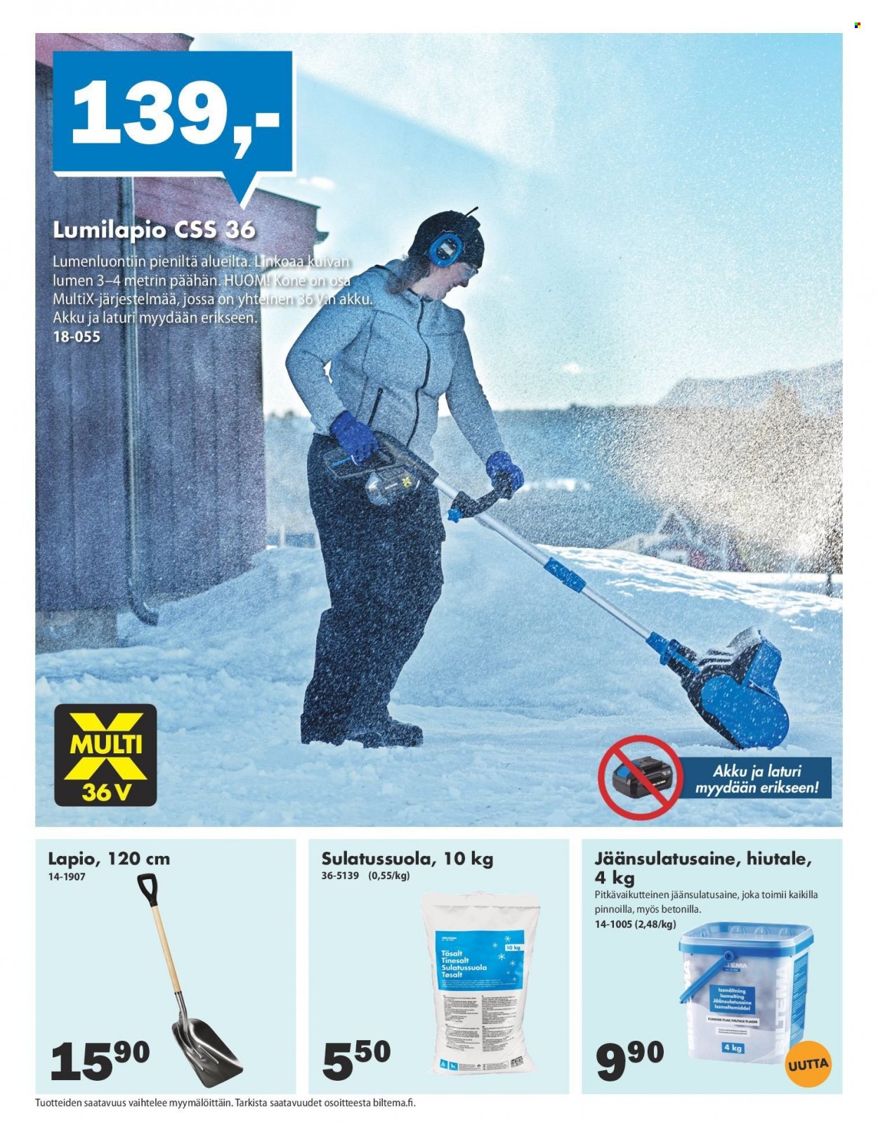 Biltema tarjoukset. Sivu 4