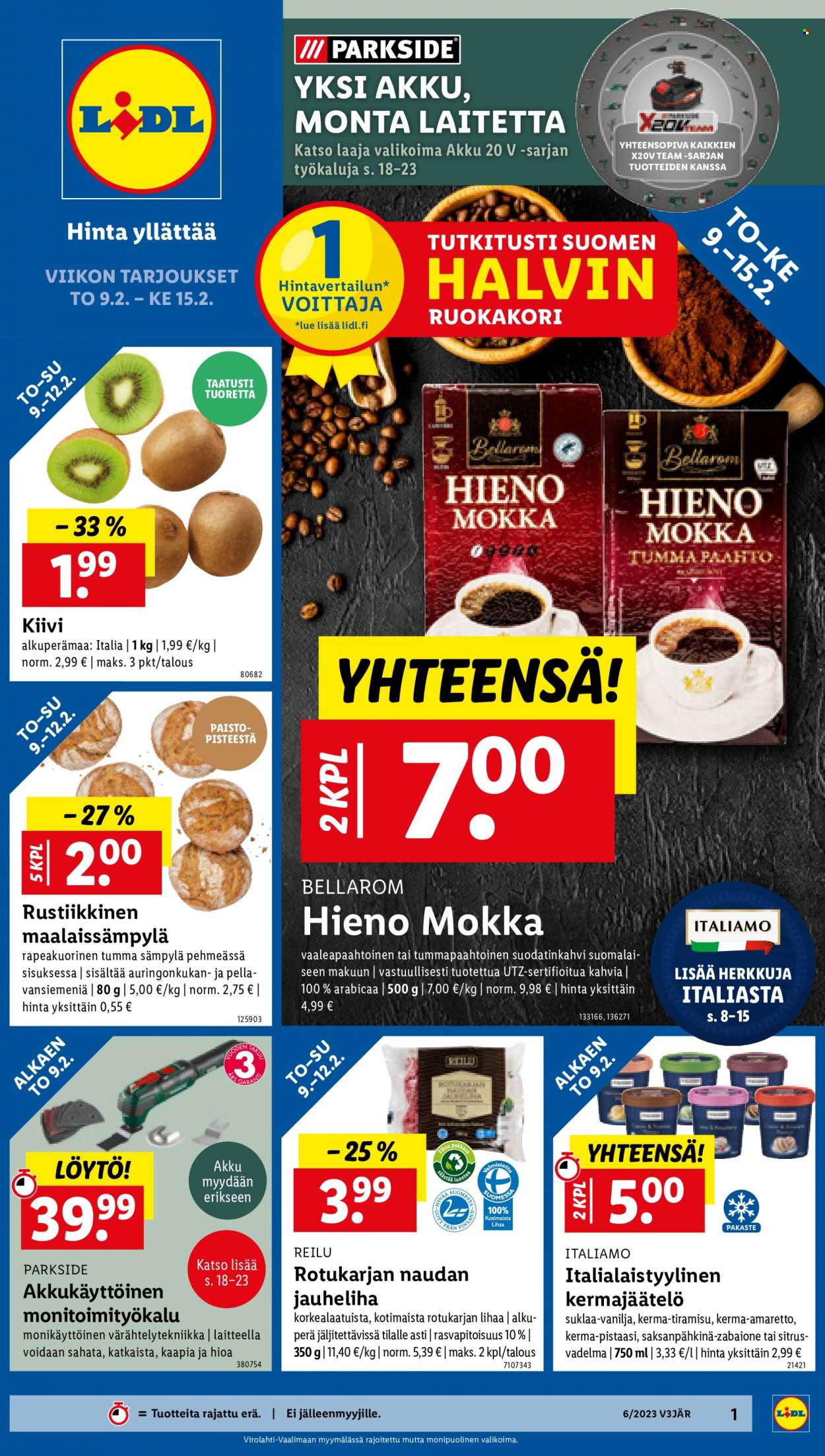 Lidl tarjoukset - 09.02.2023 - 15.02.2023. Sivu 1