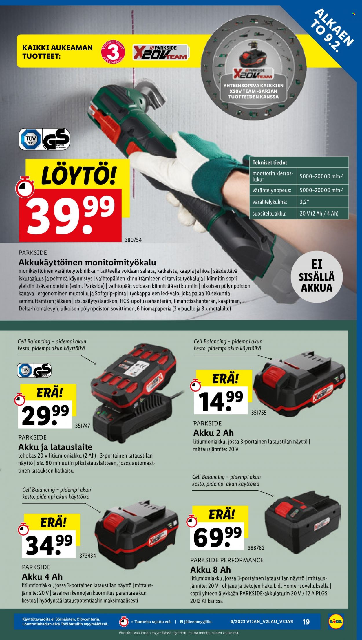 Lidl tarjoukset - 09.02.2023 - 15.02.2023. Sivu 19