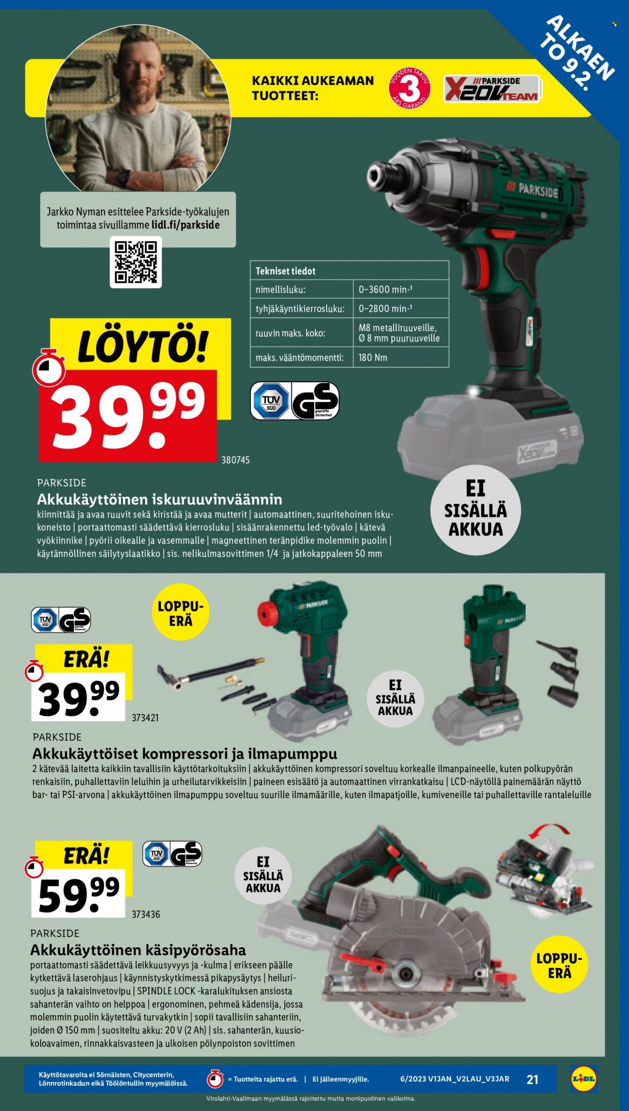 Lidl tarjoukset - 09.02.2023 - 15.02.2023. Sivu 21