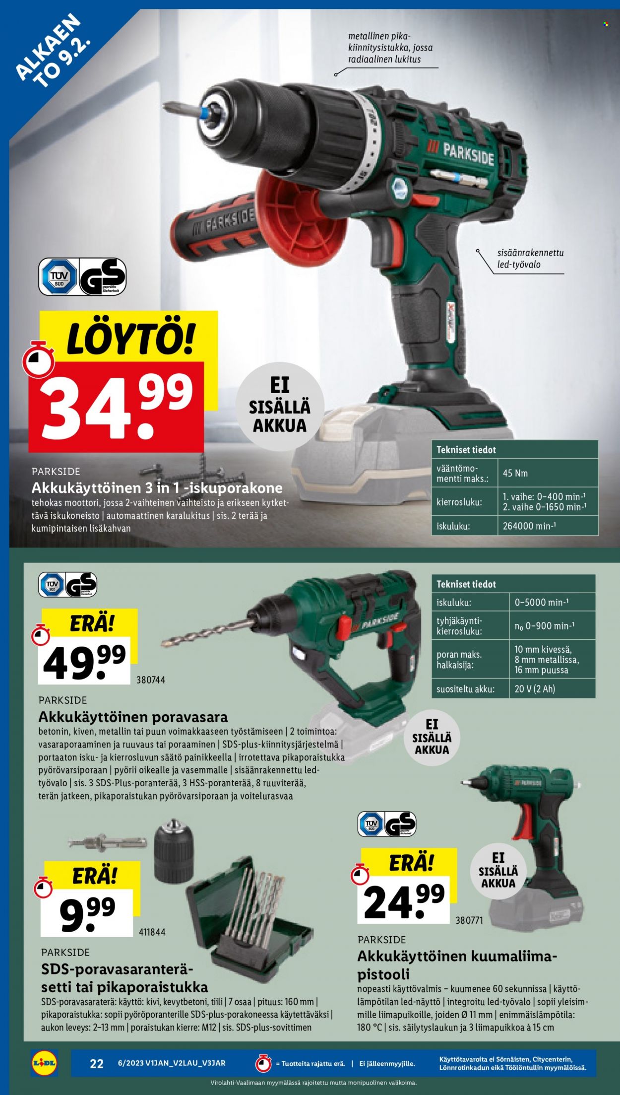 Lidl tarjoukset - 09.02.2023 - 15.02.2023. Sivu 22