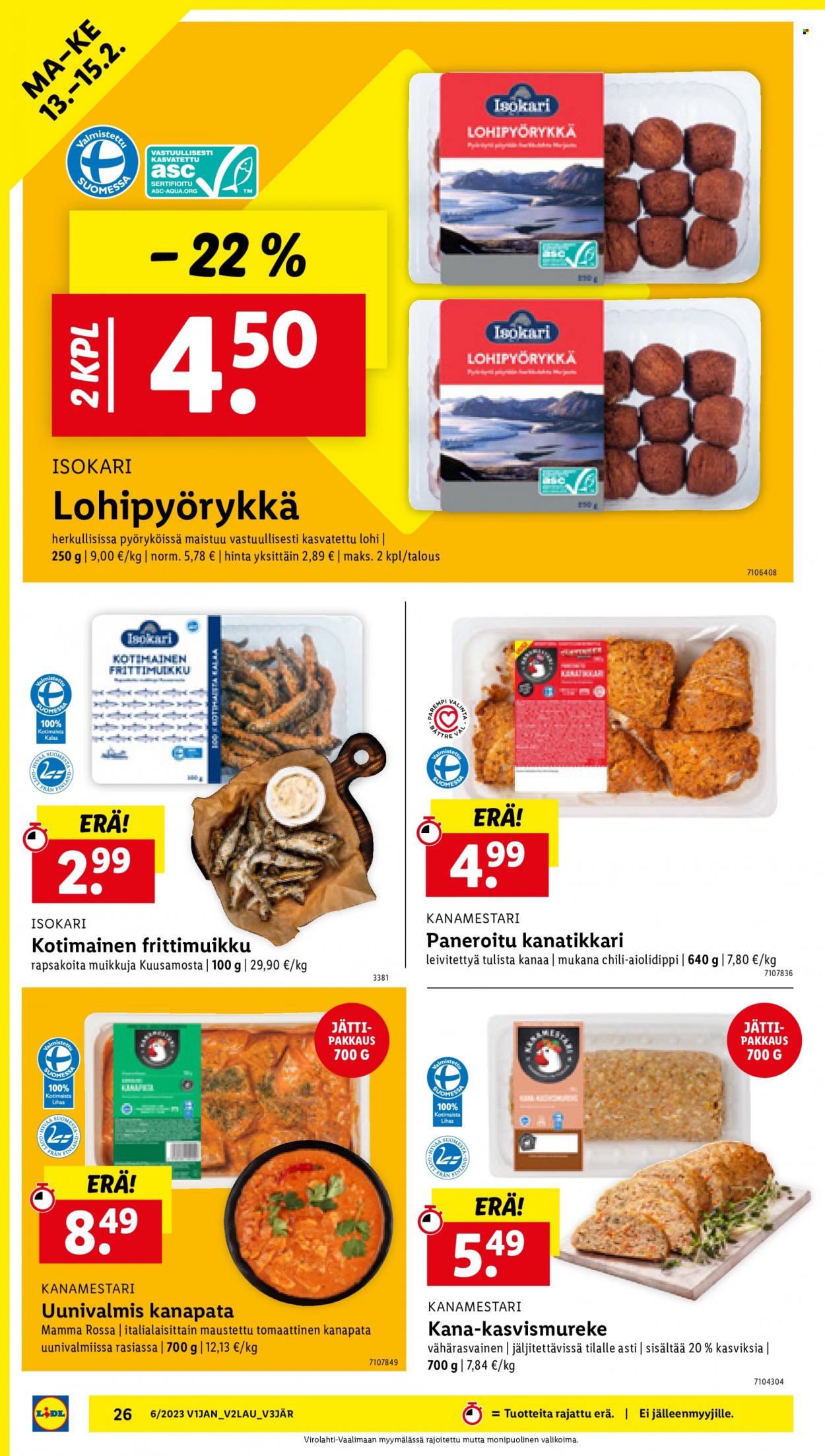 Lidl tarjoukset - 09.02.2023 - 15.02.2023. Sivu 26