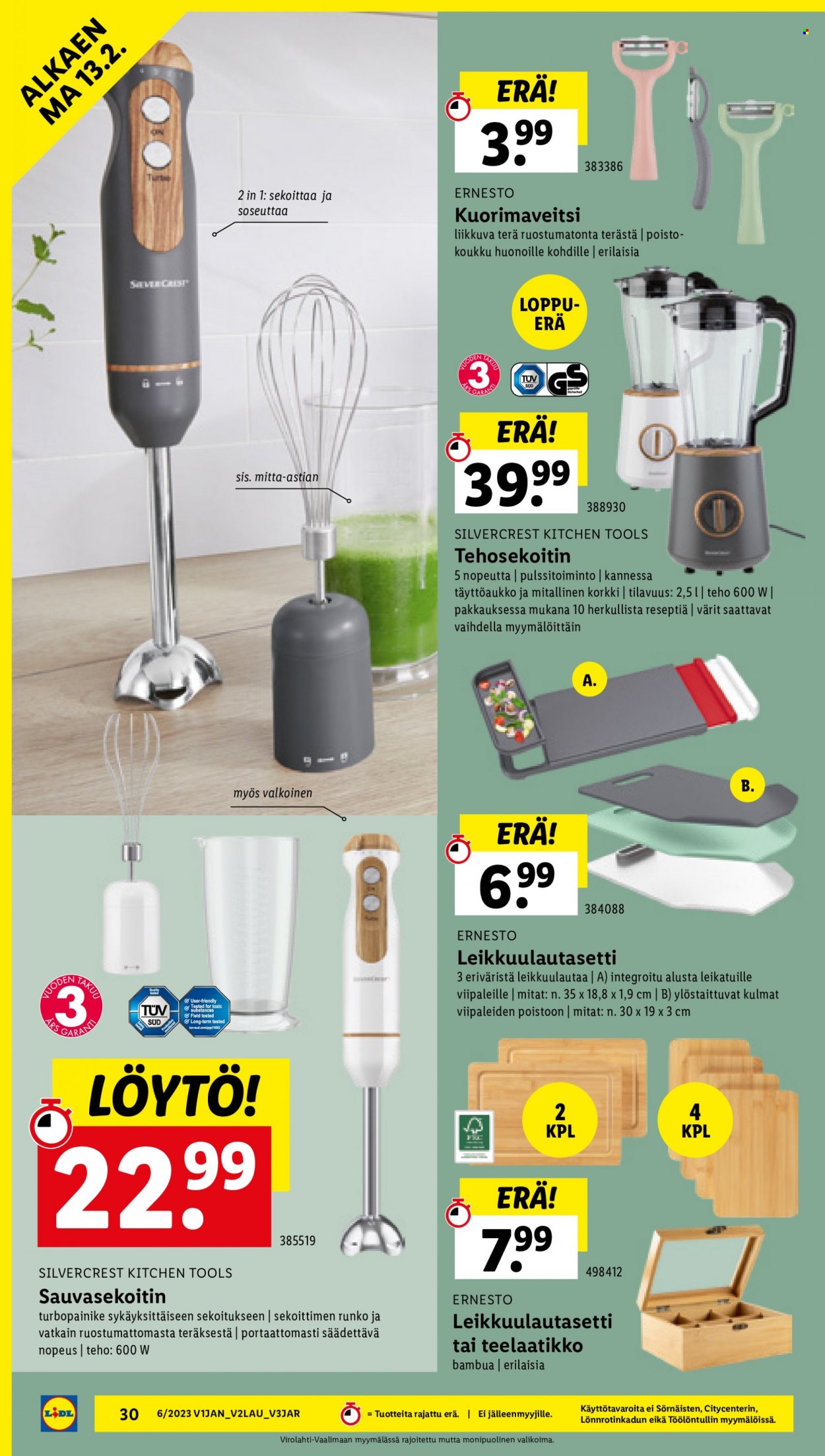 Lidl tarjoukset - 09.02.2023 - 15.02.2023. Sivu 30