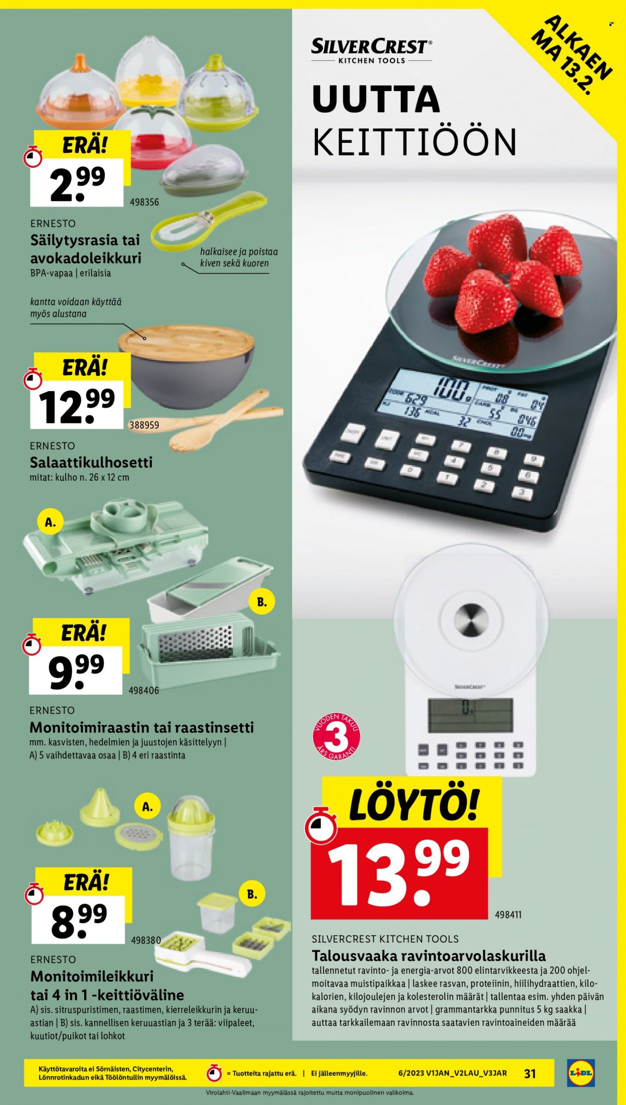 Lidl tarjoukset - 09.02.2023 - 15.02.2023. Sivu 31