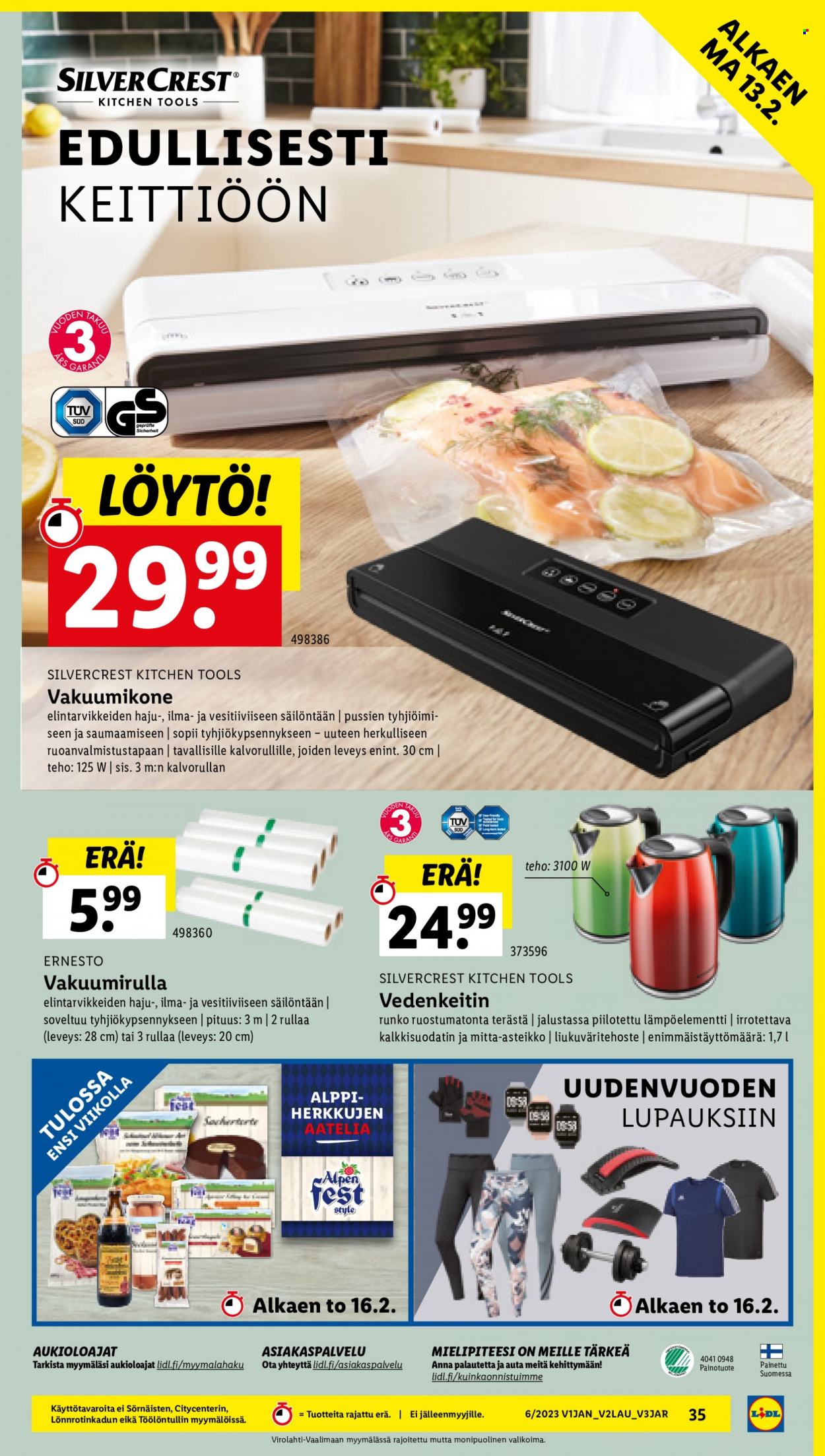 Lidl tarjoukset - 09.02.2023 - 15.02.2023. Sivu 35