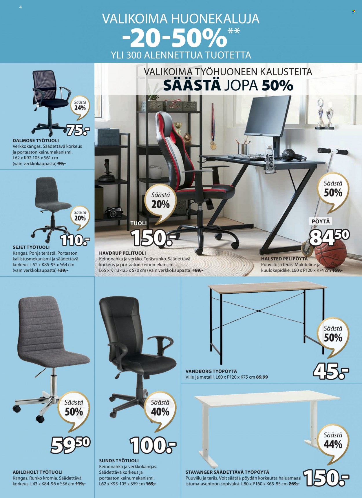 JYSK tarjoukset - 06.02.2023 - 05.03.2023. Sivu 4