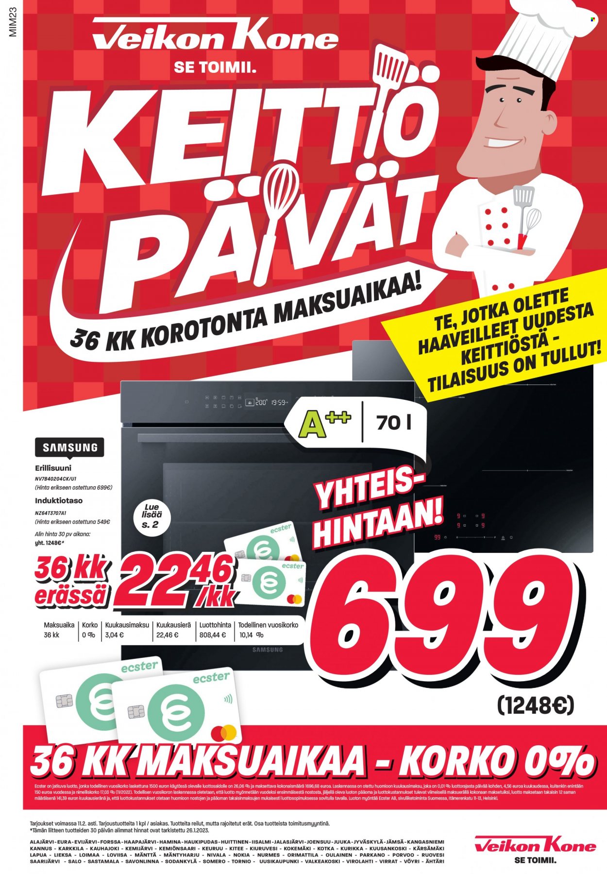 Veikon Kone tarjoukset - 06.02.2023 - 11.02.2023. Sivu 1