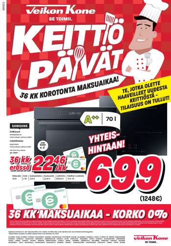 Veikon Kone tarjoukset  - 06.02.2023 - 11.02.2023.