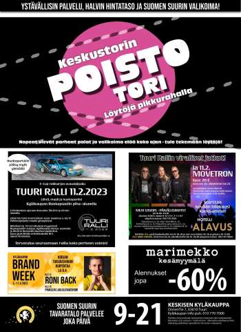 Tuuri tarjoukset  - 08.02.2023 - 14.02.2023.