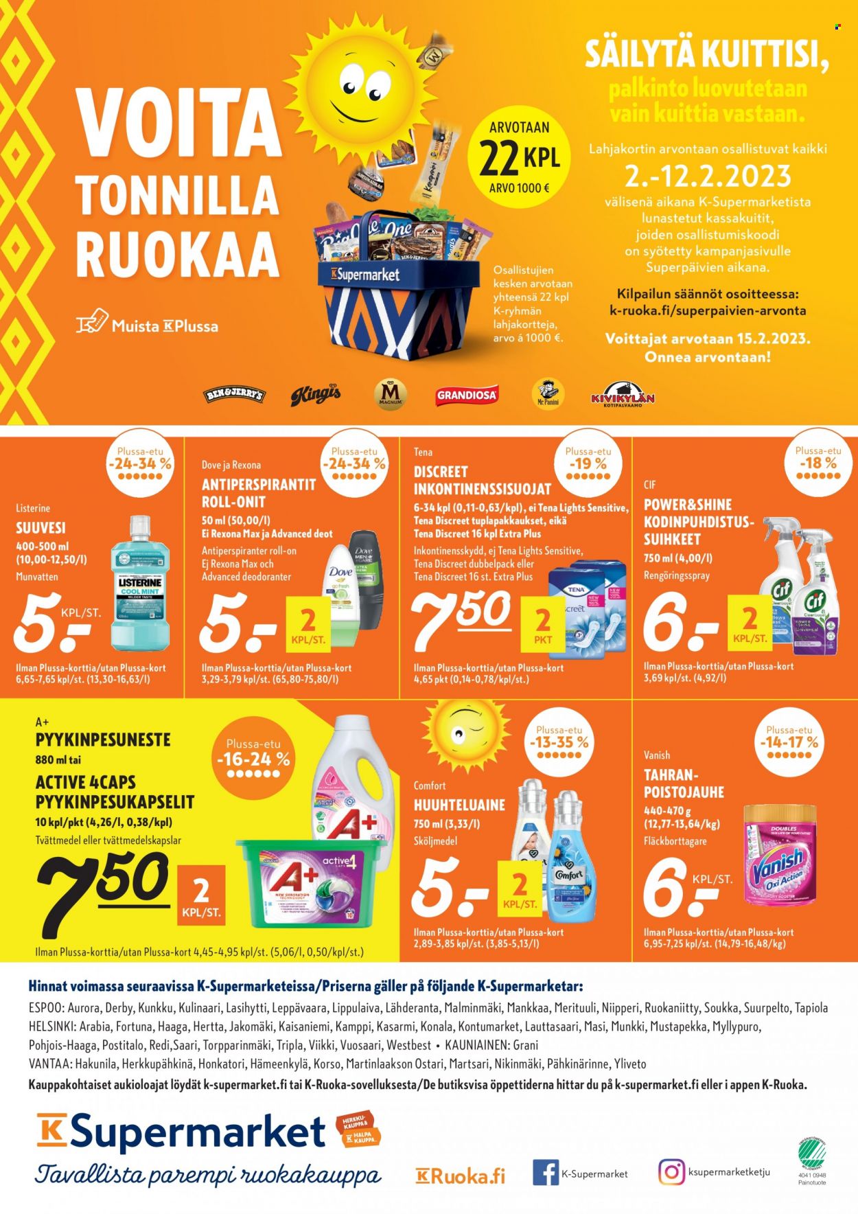 K-Supermarket tarjoukset - 09.02.2023 - 12.02.2023. Sivu 8