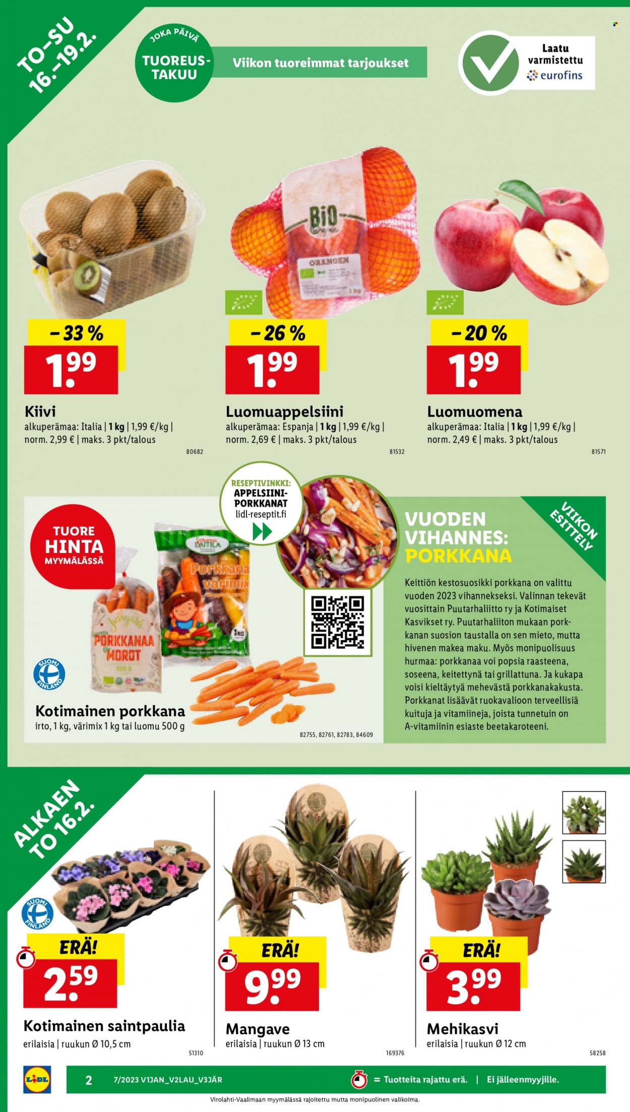 Lidl tarjoukset - 16.02.2023 - 22.02.2023. Sivu 4