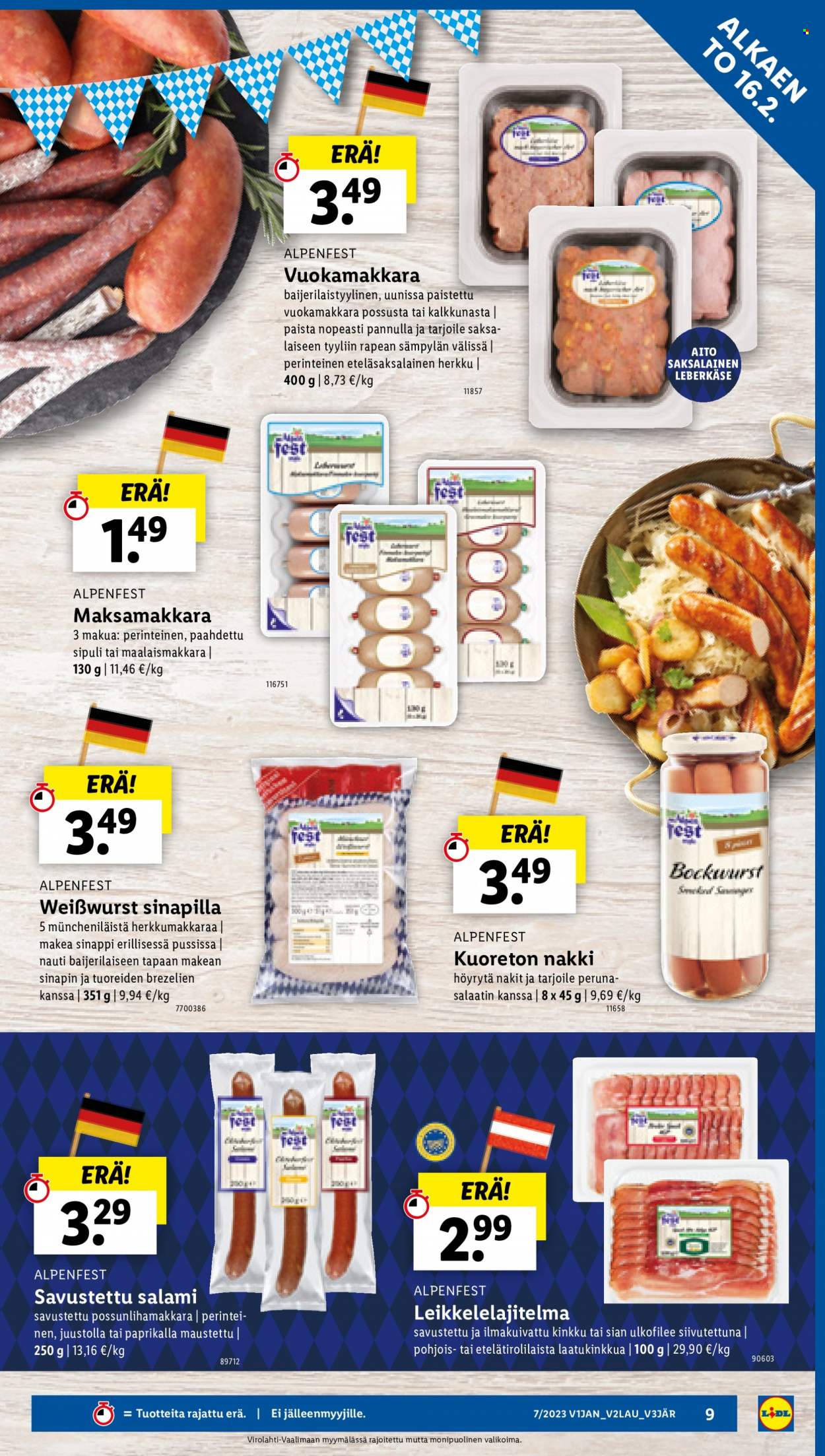 Lidl tarjoukset - 16.02.2023 - 22.02.2023. Sivu 11