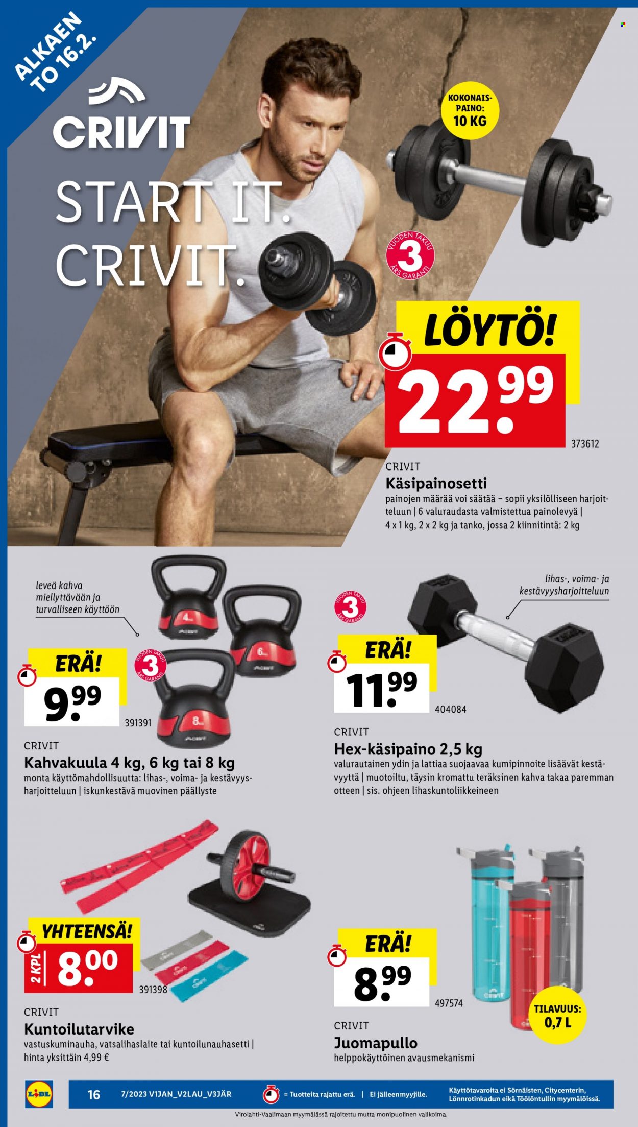Lidl tarjoukset - 16.02.2023 - 22.02.2023. Sivu 18
