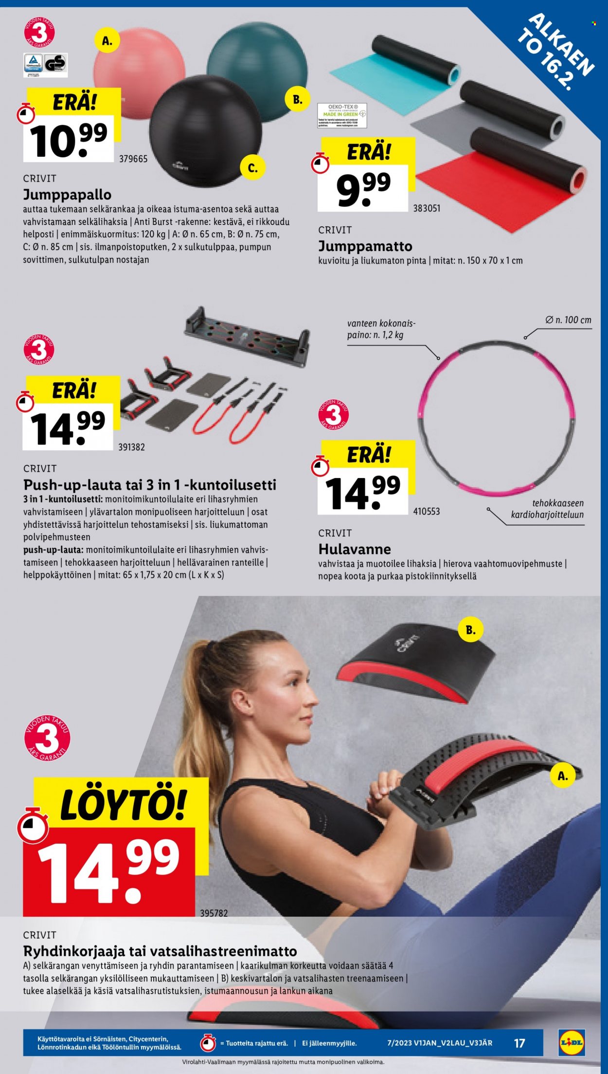 Lidl tarjoukset - 16.02.2023 - 22.02.2023. Sivu 19