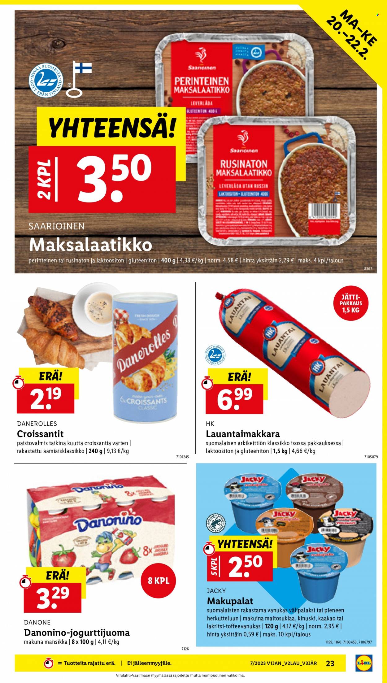 Lidl tarjoukset - 16.02.2023 - 22.02.2023. Sivu 25