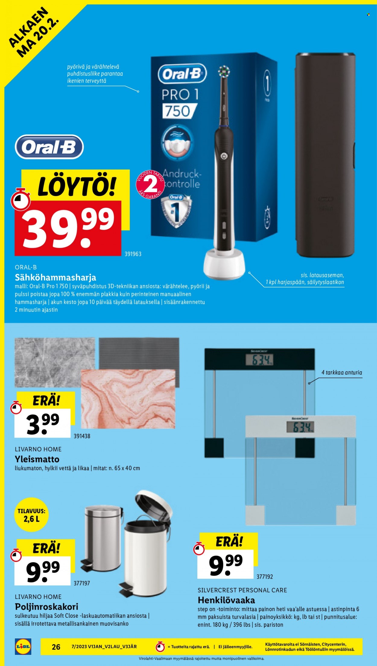 Lidl tarjoukset - 16.02.2023 - 22.02.2023. Sivu 28