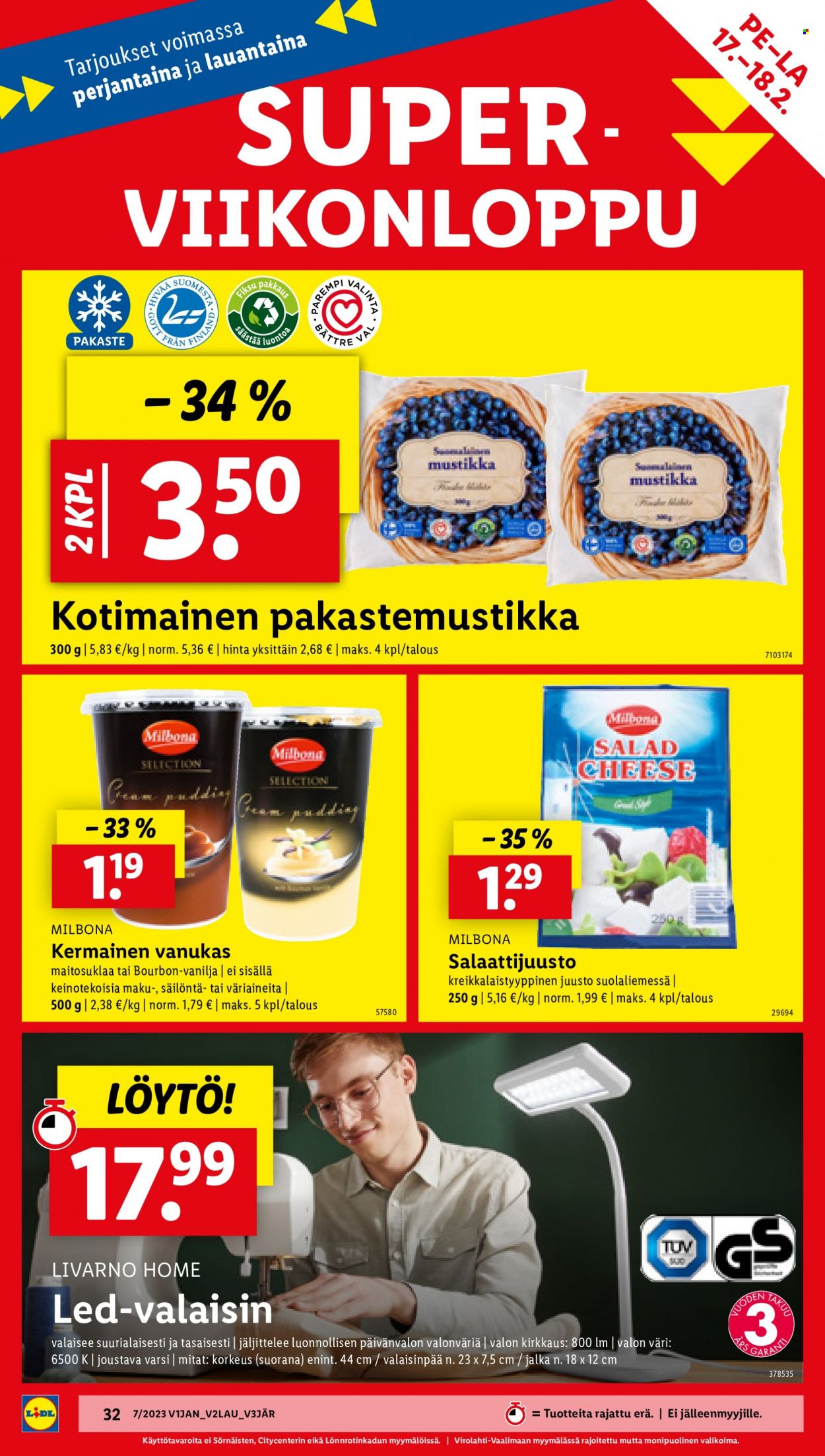 Lidl tarjoukset - 16.02.2023 - 22.02.2023. Sivu 34