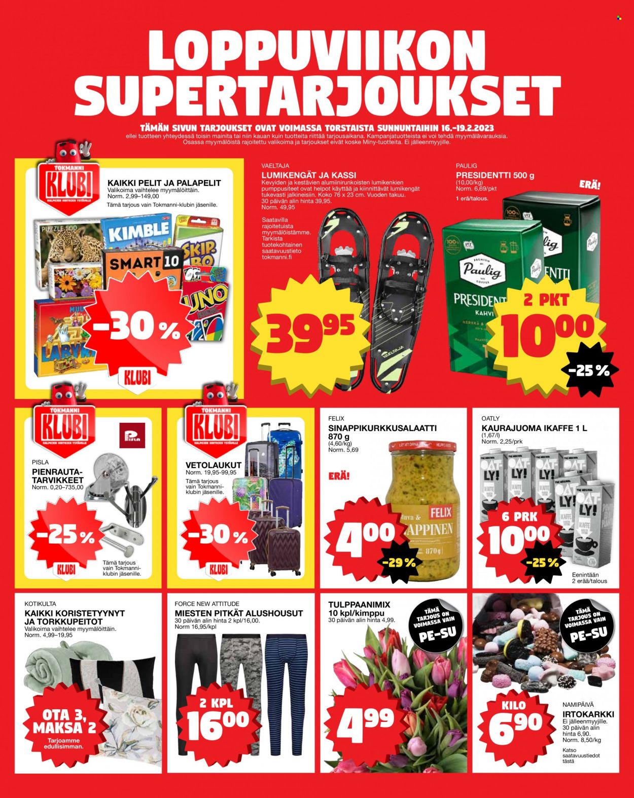 Tokmanni tarjoukset - 13.02.2023 - 19.02.2023. Sivu 16