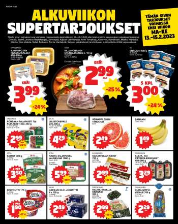 Tokmanni tarjoukset  - 13.02.2023 - 15.02.2023.