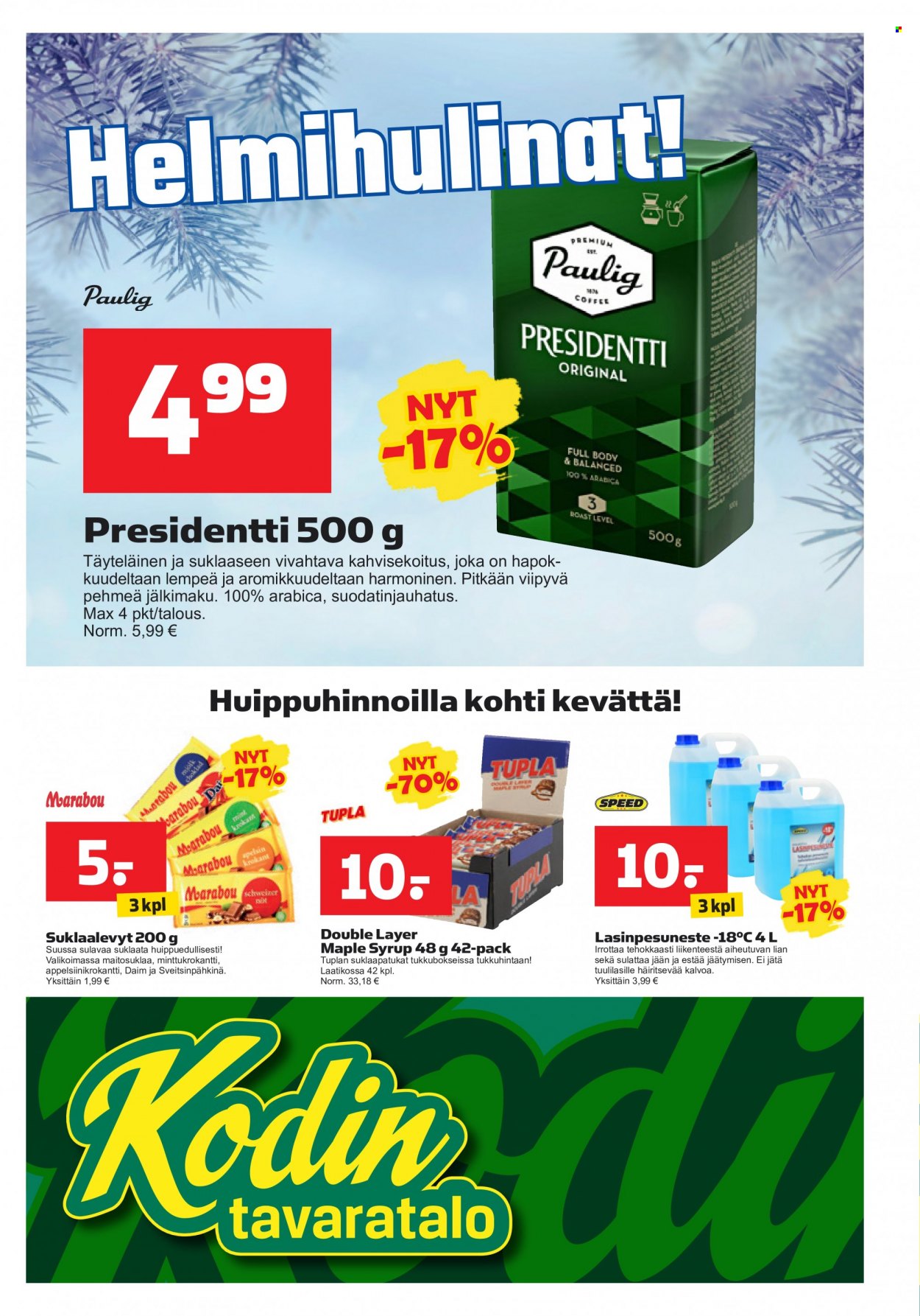 Kodintavaratalo tarjoukset - 13.02.2023 - 22.02.2023. Sivu 1