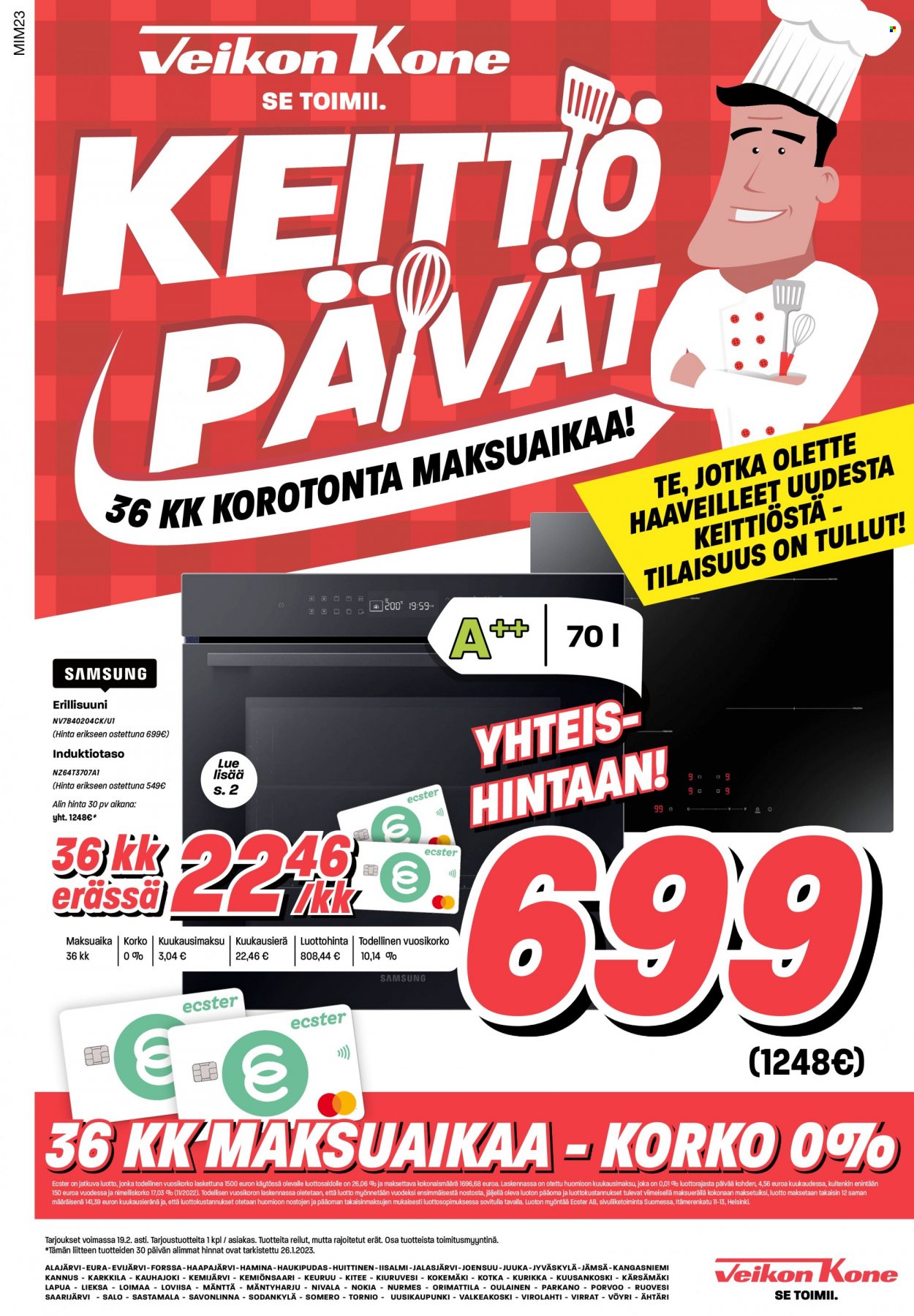 Veikon Kone tarjoukset - 13.02.2023 - 19.02.2023. Sivu 1