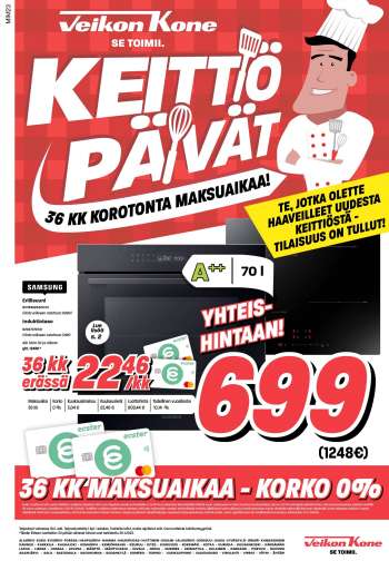Veikon Kone tarjoukset  - 13.02.2023 - 19.02.2023.
