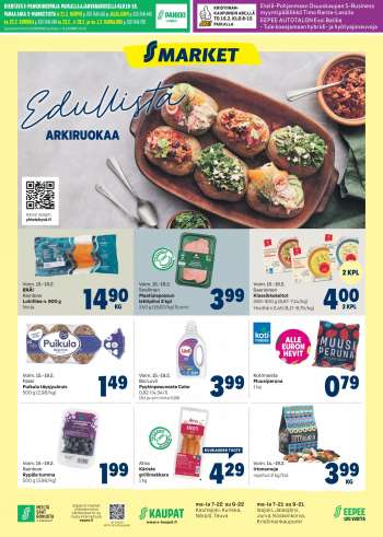 S-market tarjoukset  - 15.02.2023 - 19.02.2023.
