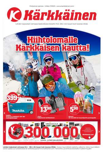 Kärkkäinen tarjoukset  - 15.02.2023 - 28.02.2023.
