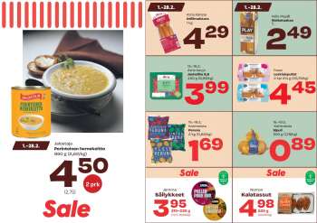 Sale tarjoukset  - 16.02.2023 - 19.02.2023.