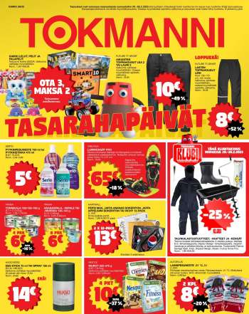 Tokmanni tarjoukset  - 20.02.2023 - 26.02.2023.