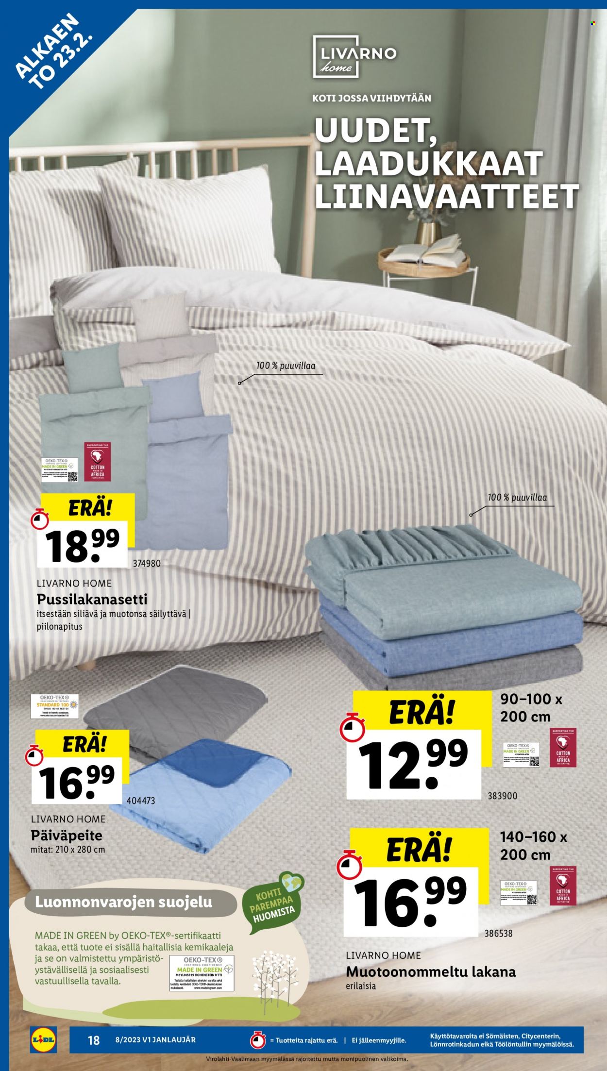 Lidl tarjoukset - 23.02.2023 - 01.03.2023. Sivu 18