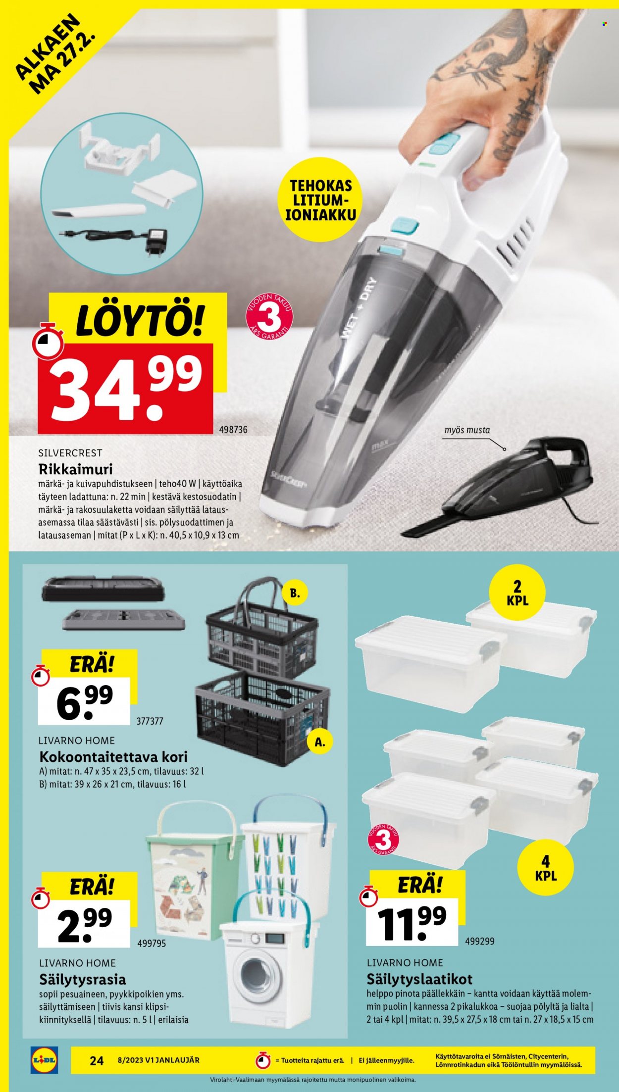 Lidl tarjoukset - 23.02.2023 - 01.03.2023. Sivu 24