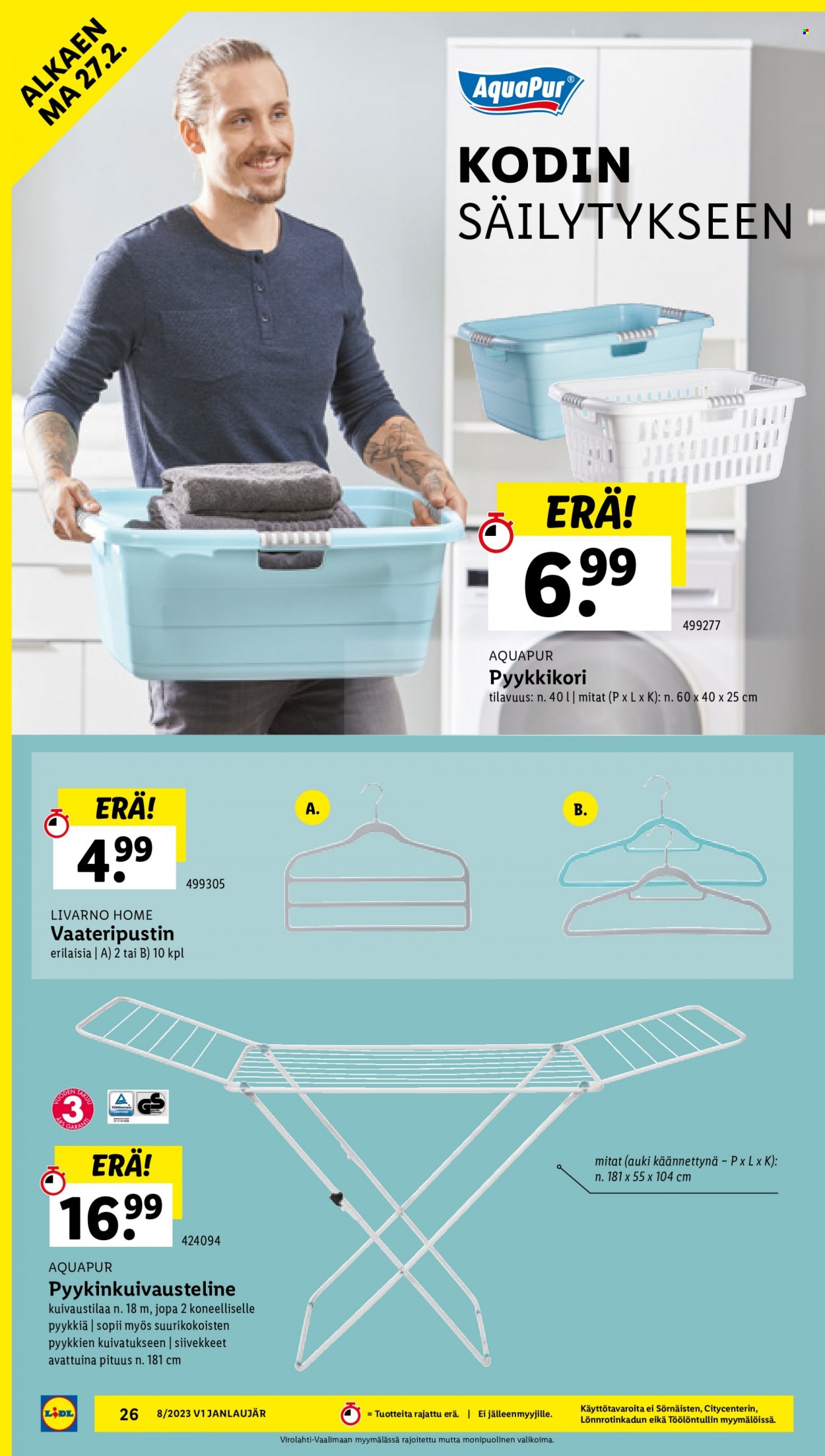 Lidl tarjoukset - 23.02.2023 - 01.03.2023. Sivu 26