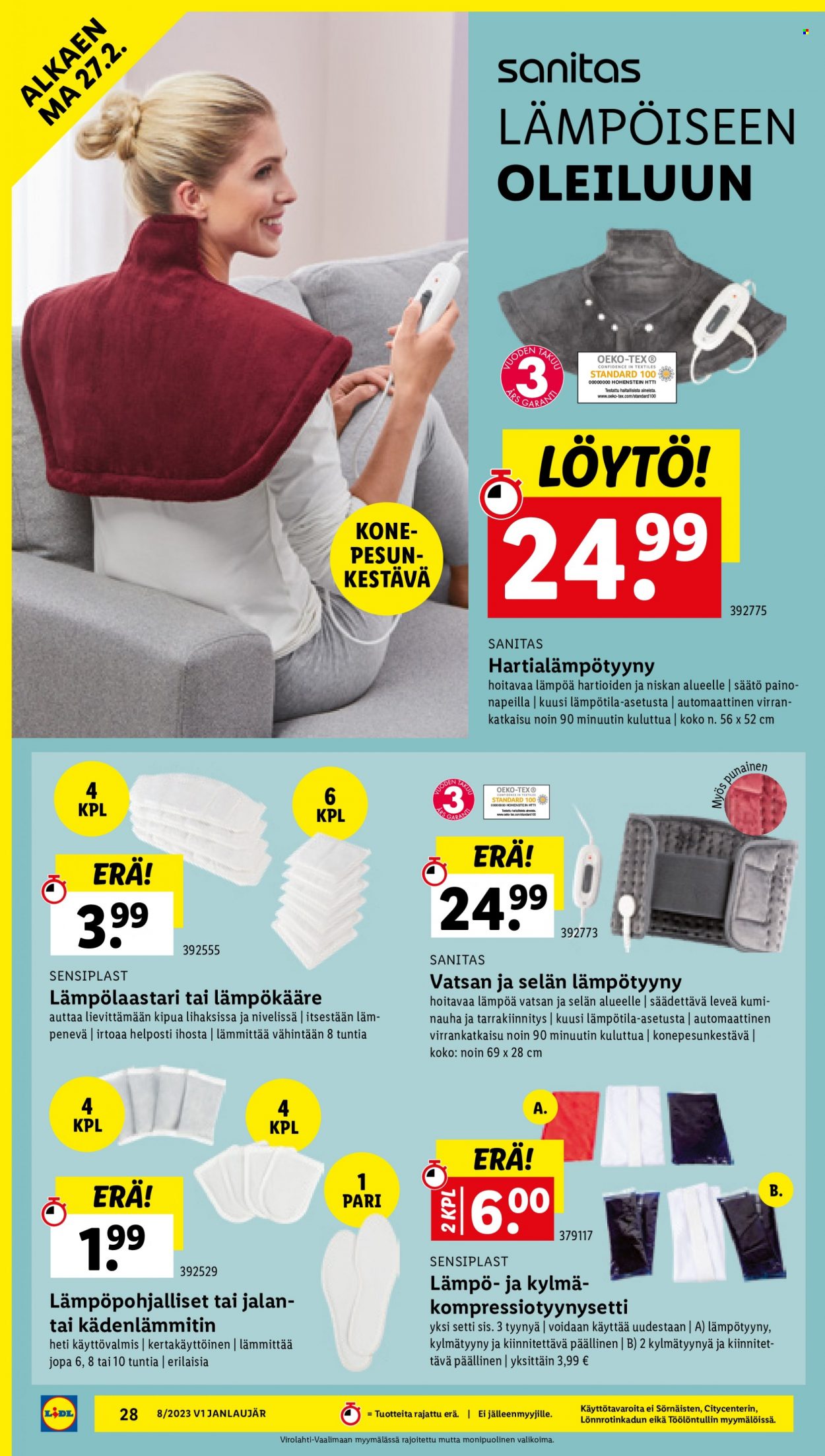 Lidl tarjoukset - 23.02.2023 - 01.03.2023. Sivu 28
