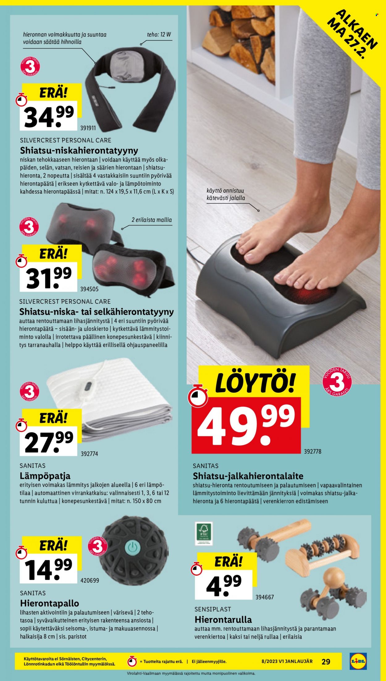 Lidl tarjoukset - 23.02.2023 - 01.03.2023. Sivu 29
