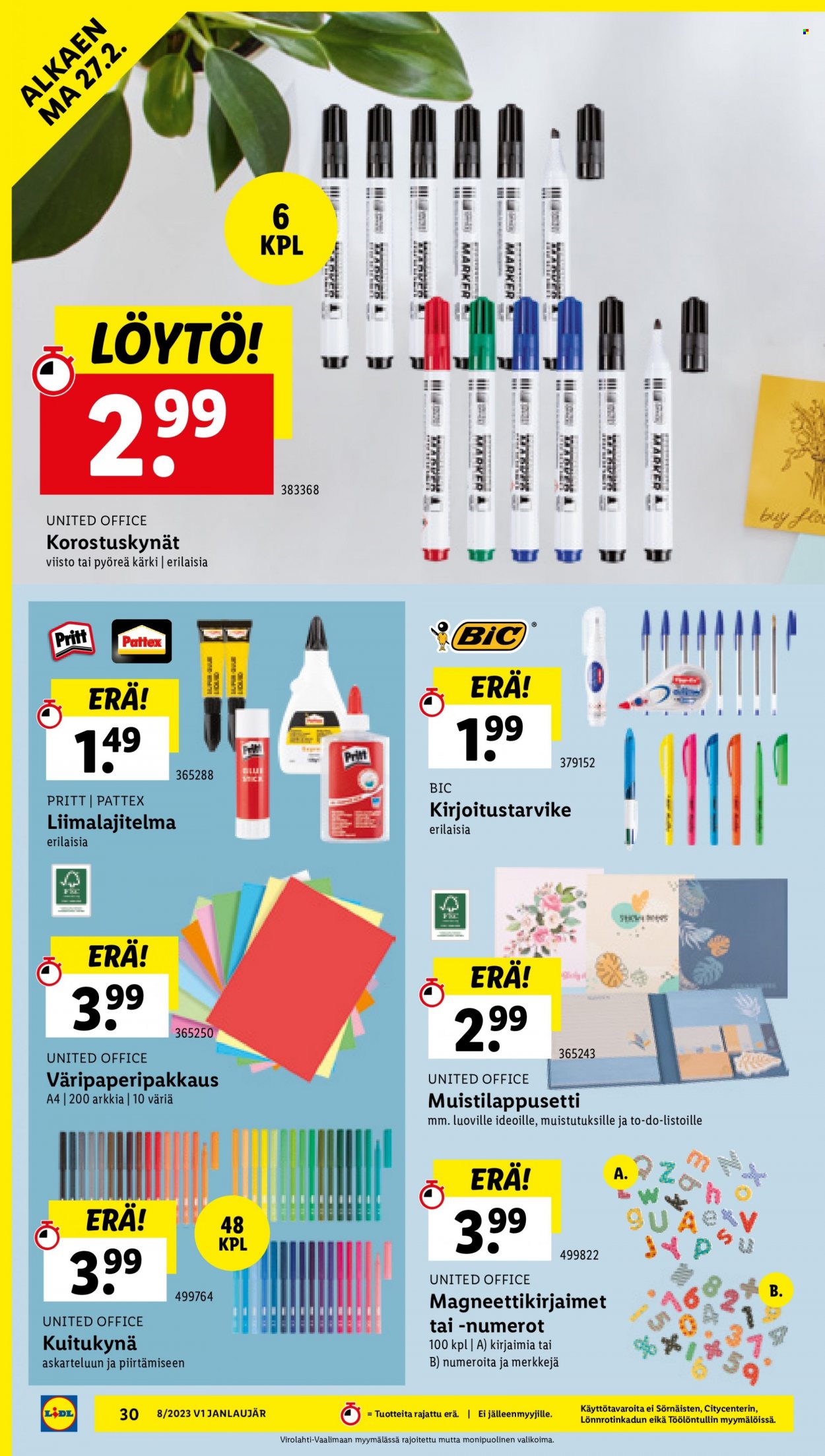 Lidl tarjoukset - 23.02.2023 - 01.03.2023. Sivu 30