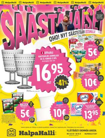 HalpaHalli tarjoukset  - 22.02.2023 - 05.03.2023.