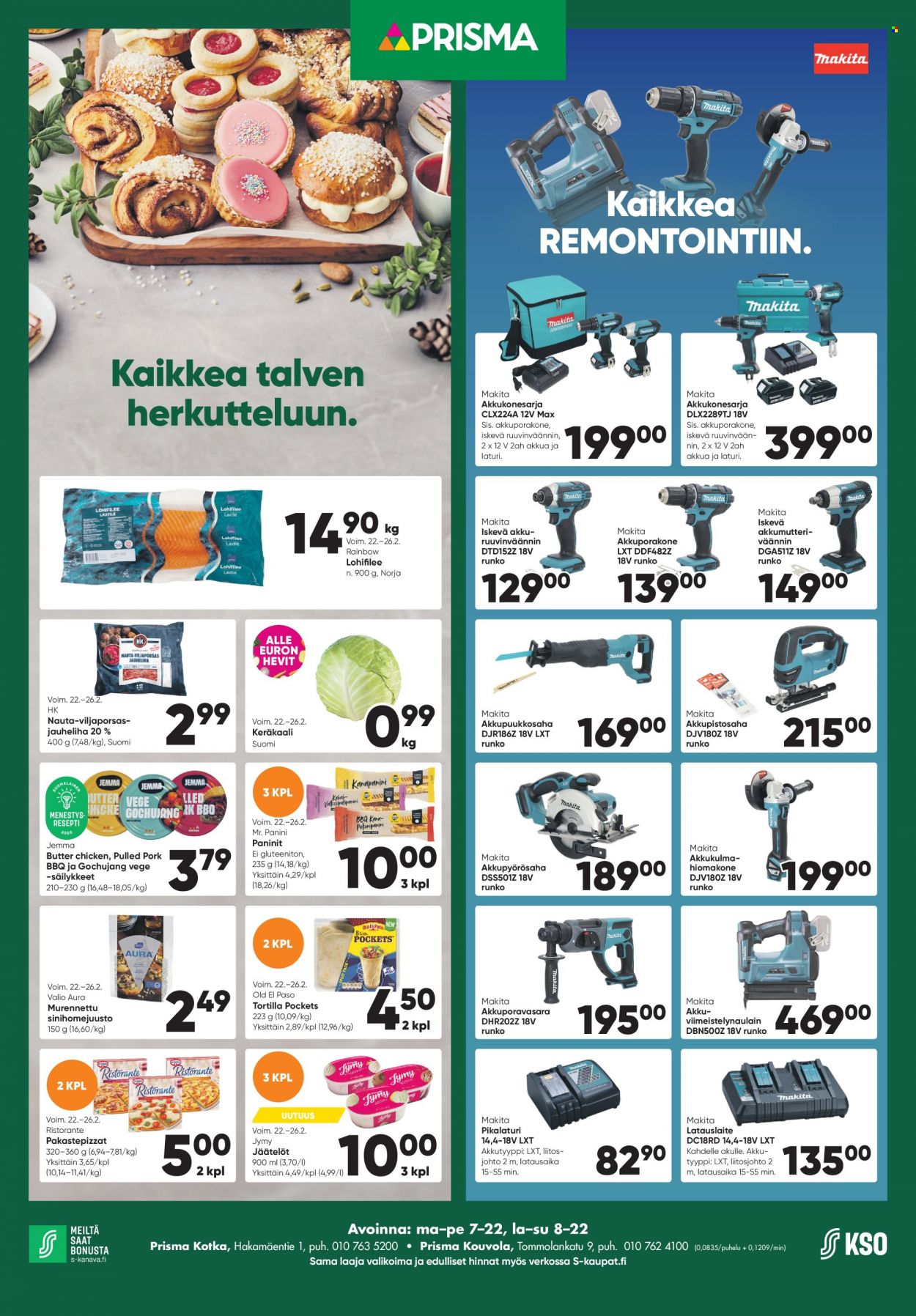 Prisma tarjoukset - 22.02.2023 - 26.02.2023. Sivu 1