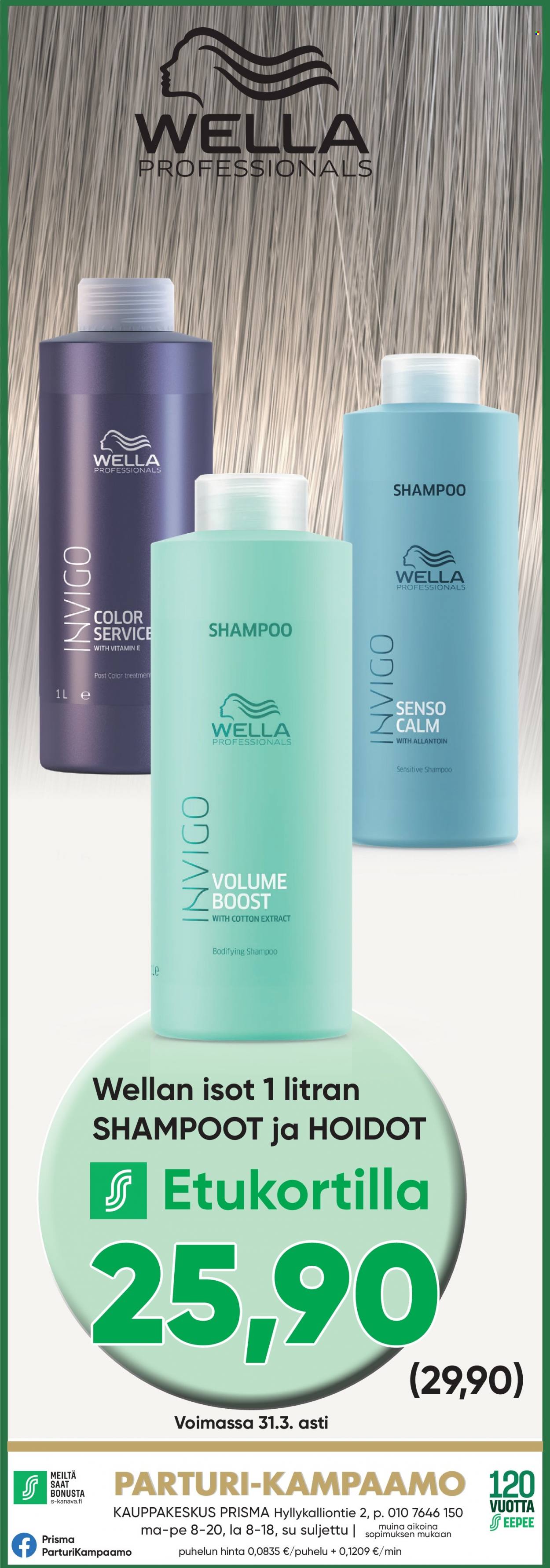 thumbnail - Prisma tarjoukset  - 22.02.2023 - 31.03.2023 - Tarjoustuotteet - shampoo. Sivu 1.