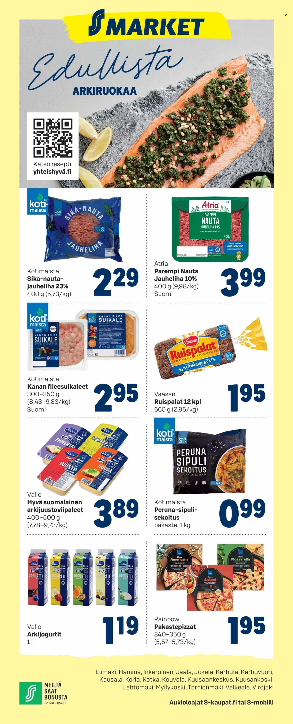 S-market tarjoukset - 22.02.2023 - 26.02.2023. Sivu 1
