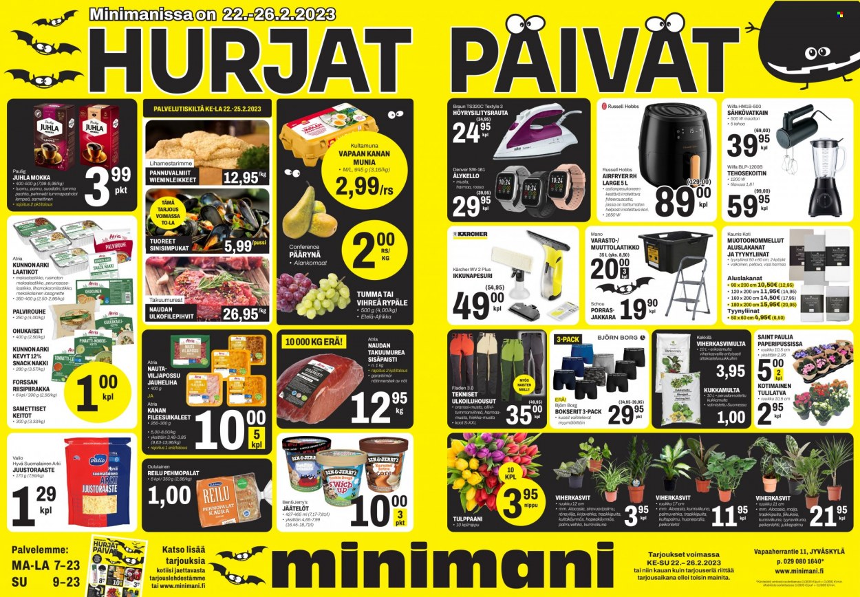 Minimani tarjoukset - 22.02.2023 - 26.02.2023. Sivu 1