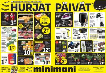 Minimani tarjoukset  - 22.02.2023 - 26.02.2023.