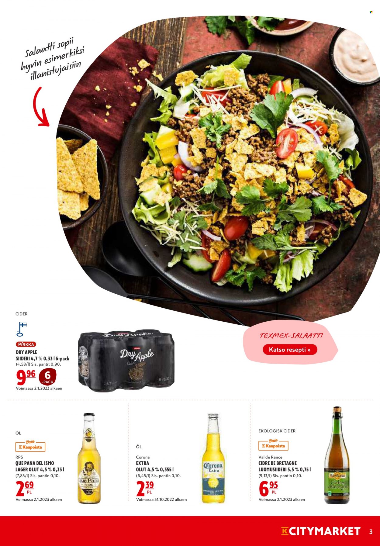 K-citymarket tarjoukset - 23.02.2023 - 26.02.2023. Sivu 3