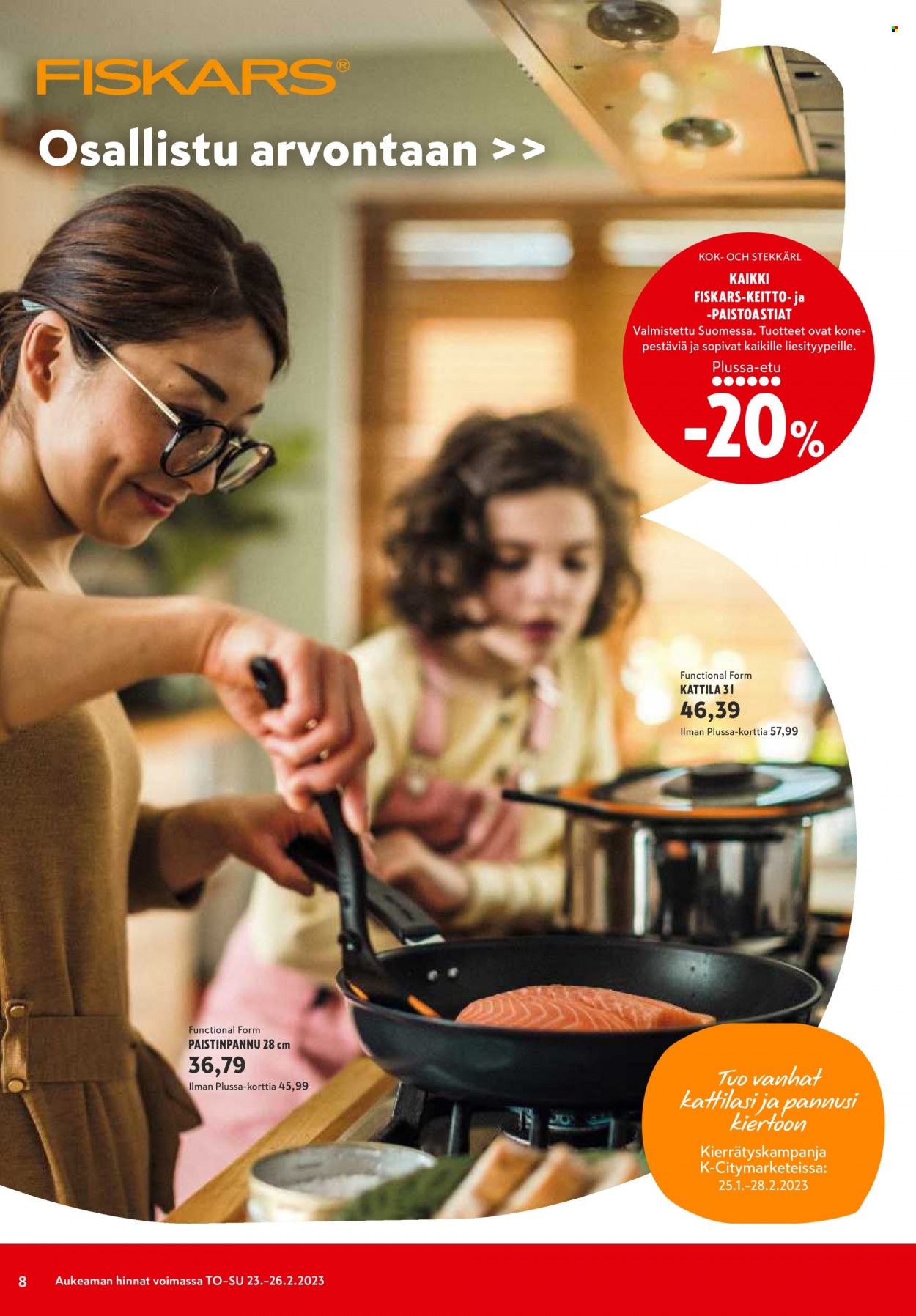 K-citymarket tarjoukset - 23.02.2023 - 26.02.2023. Sivu 8