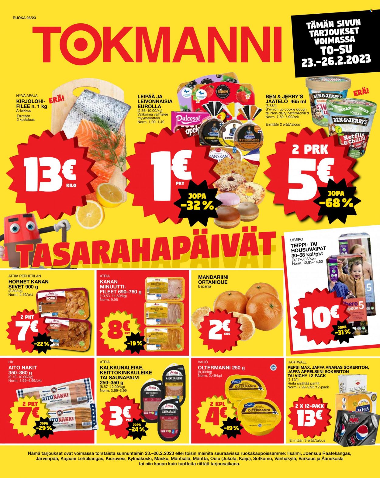 Tokmanni tarjoukset - 23.02.2023 - 26.02.2023. Sivu 1