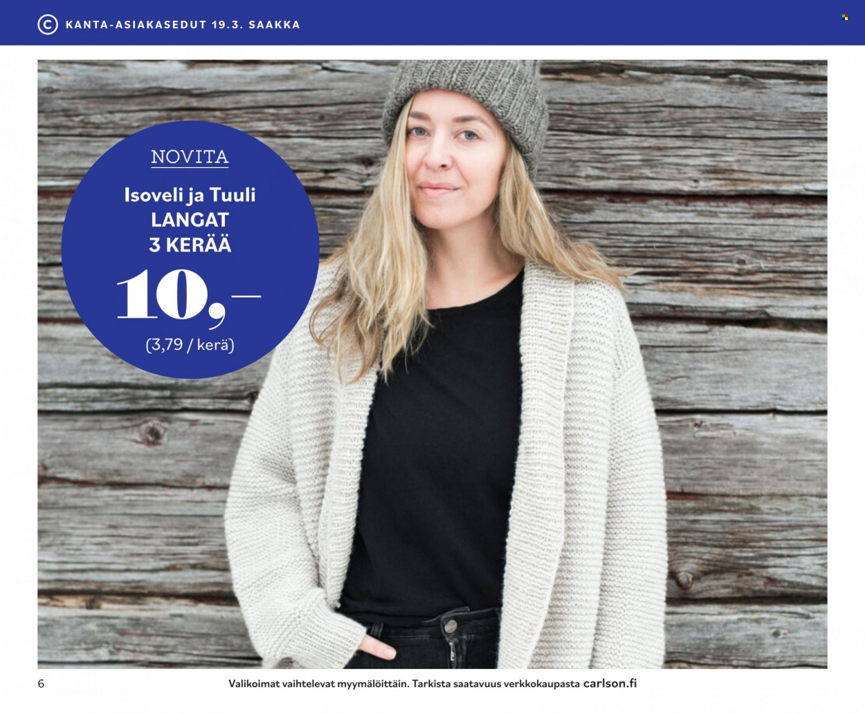 Carlson tarjoukset - 24.02.2023 - 19.03.2023. Sivu 6