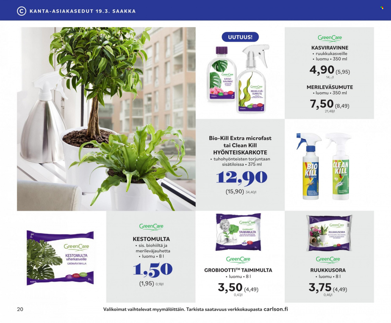 Carlson tarjoukset - 24.02.2023 - 19.03.2023. Sivu 20