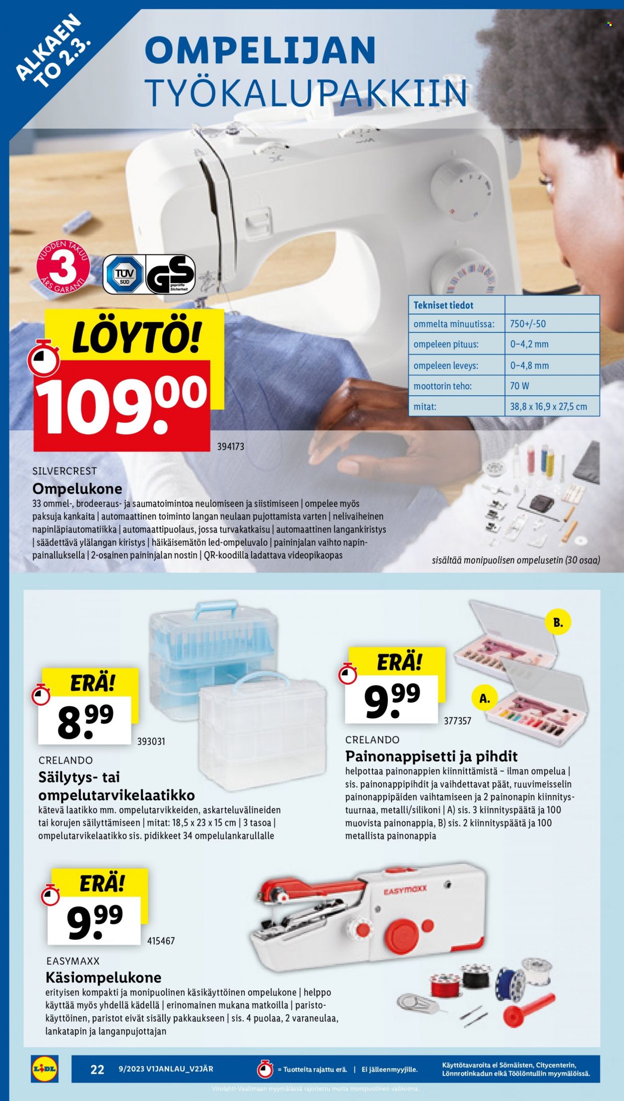 Lidl tarjoukset - 02.03.2023 - 08.03.2023. Sivu 24