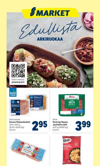 S-market tarjoukset  - 01.03.2023 - 05.03.2023.