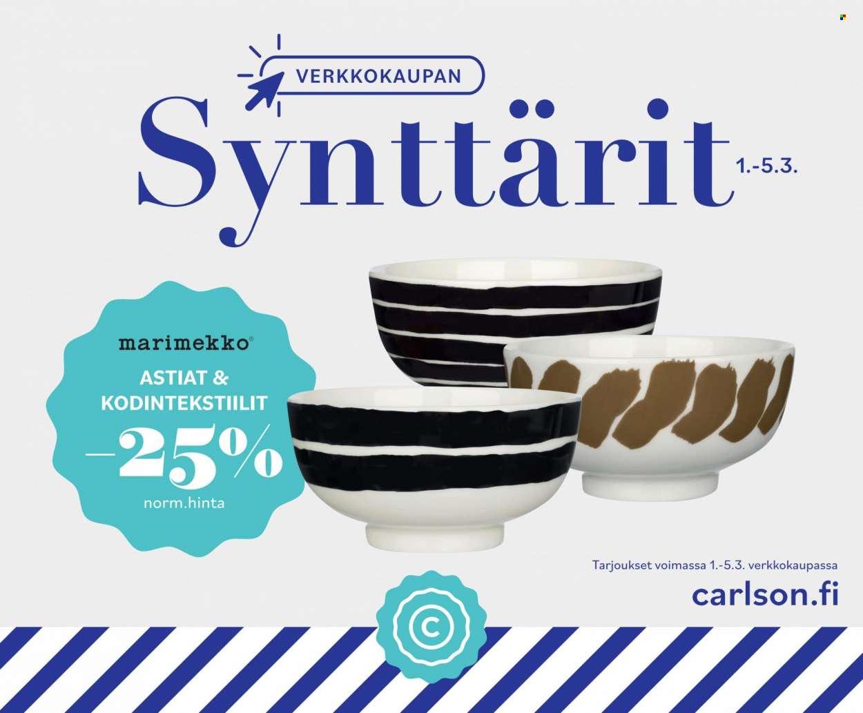 Carlson tarjoukset - 01.03.2023 - 05.03.2023. Sivu 1